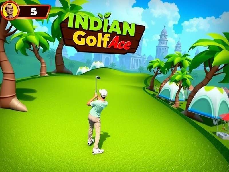 Indian Golf Ace Gameplay Screenshot